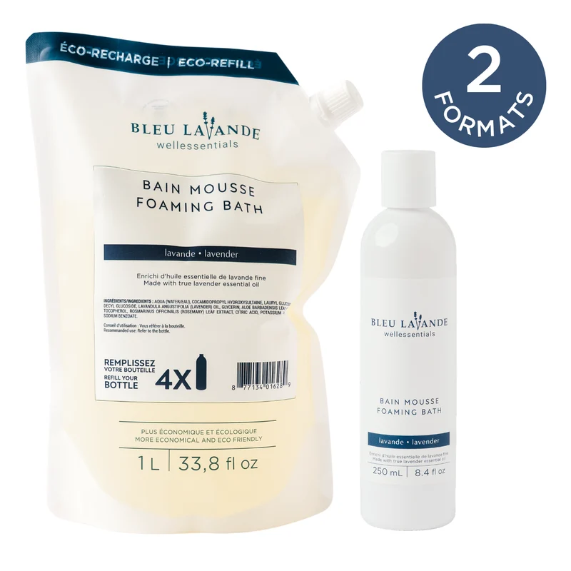 Bain mousse lavande