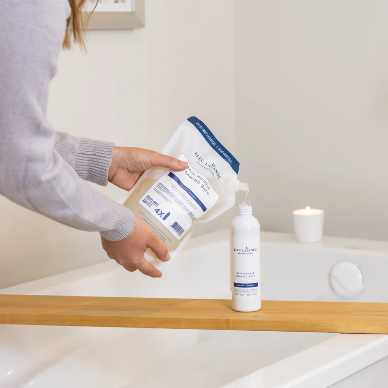 Bain mousse lavande