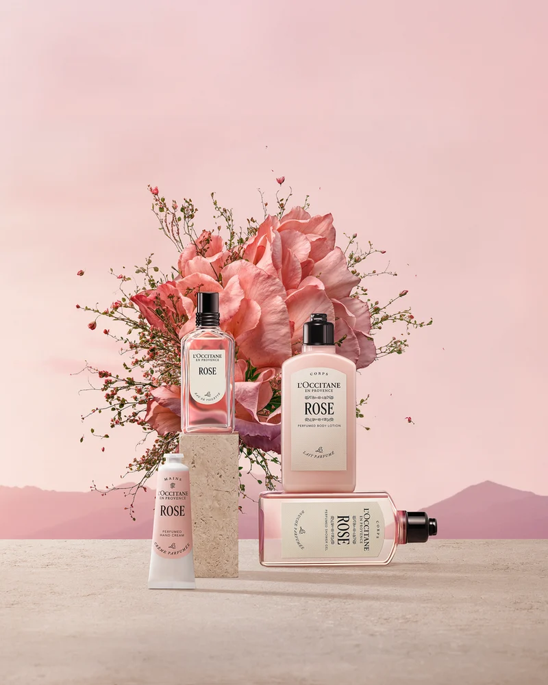 L'Occitane Crème Mains parfumée Rose 75ml