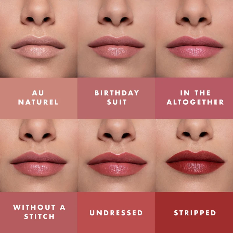 Rouge à lèvres Vegan (différentes couleurs)