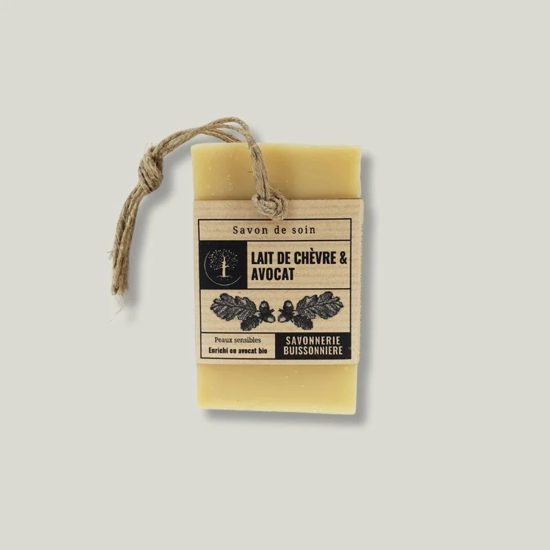 Savon de soin - Lait de chèvre & Avocat