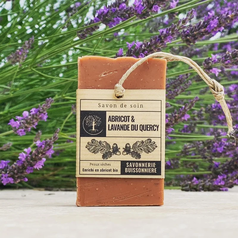 Savon de soin - Abricot & Lavande du Quercy