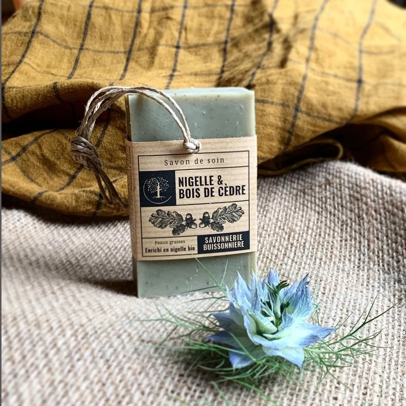 Savon de soin - Nigelle & Bois de cèdre