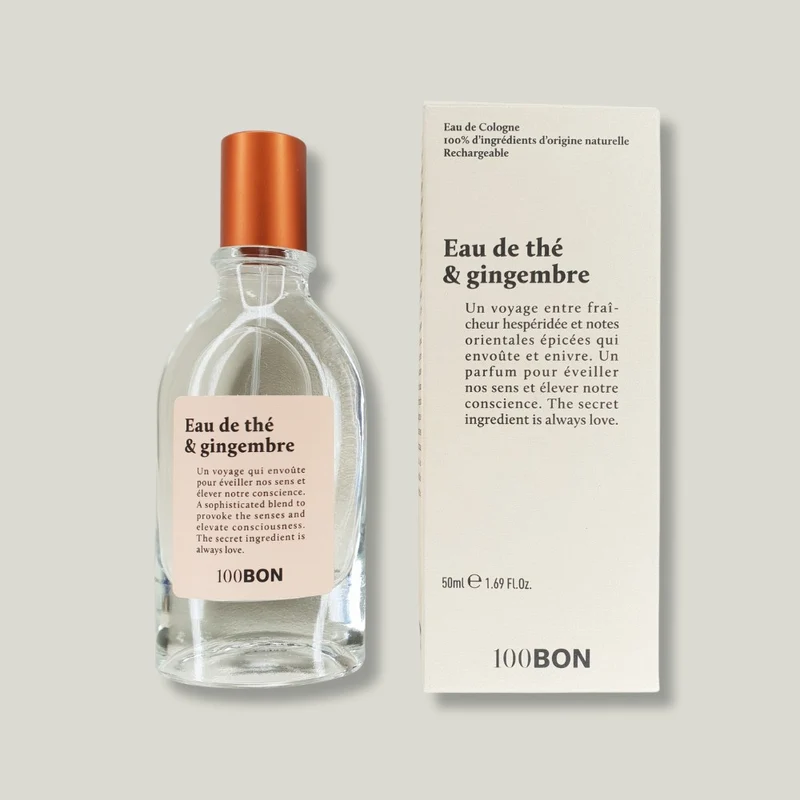 Eau de cologne 100 Bon - Eau de thé et Gingembre
