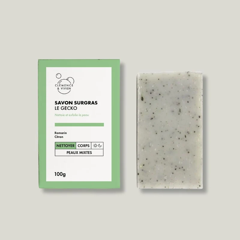 Savon Le Gecko - Romarin et Citron