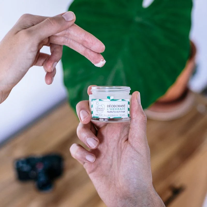 Déodorant naturel L'Herbacé - Menthe poivrée et Sauge