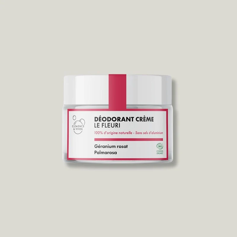Déodorant naturel Le Fleuri - Géranium rosat et Palmarosa