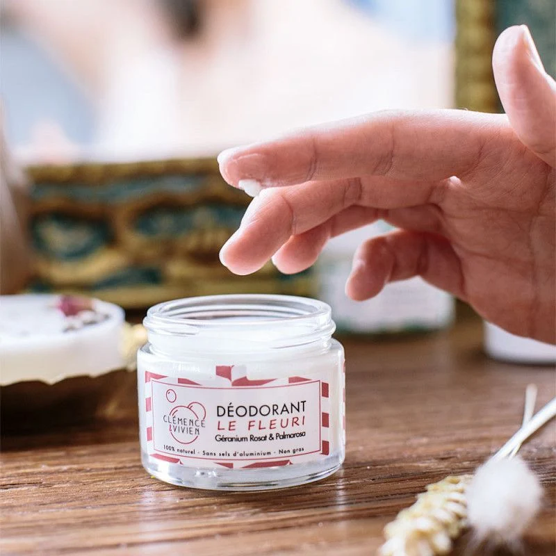 Déodorant naturel Le Fleuri - Géranium rosat et Palmarosa