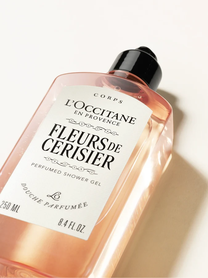L'Occitane Gel Douche parfumé Fleurs de Cerisier