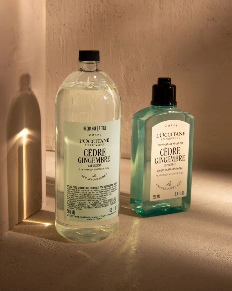 L'Occitane -Gel Douche Cèdre Gingembre (Cap Cédrat)