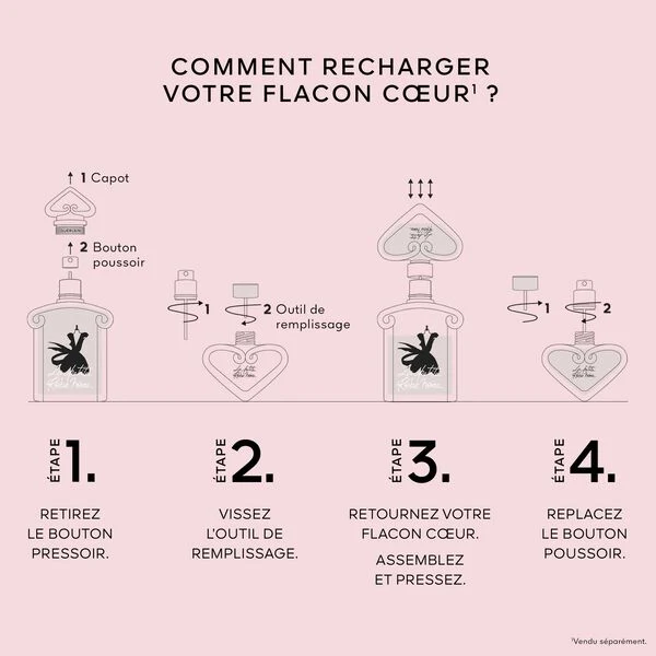 Guerlain La petite robe noire - Le flacon de coeur eau de toilette