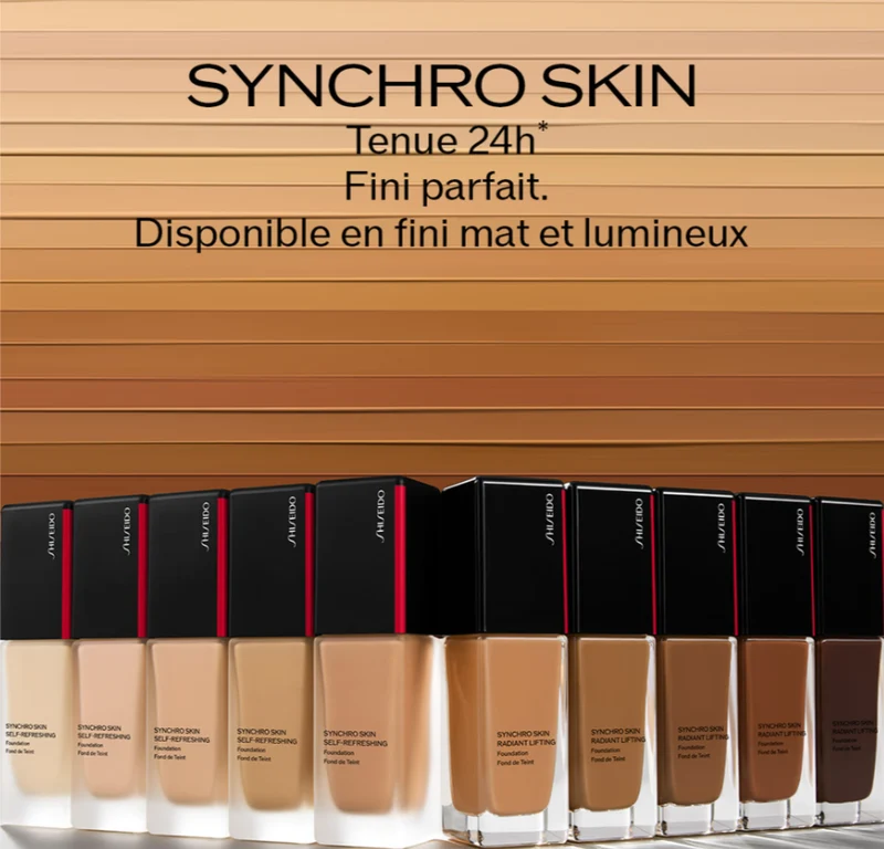 Shiseido Synchro Skin Radiant Lifting SPF30 - Fond de teint