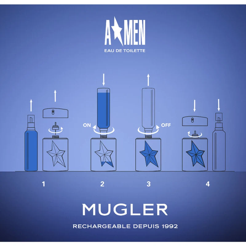 Mugler A Men - Eau de Toilette Rechargeable