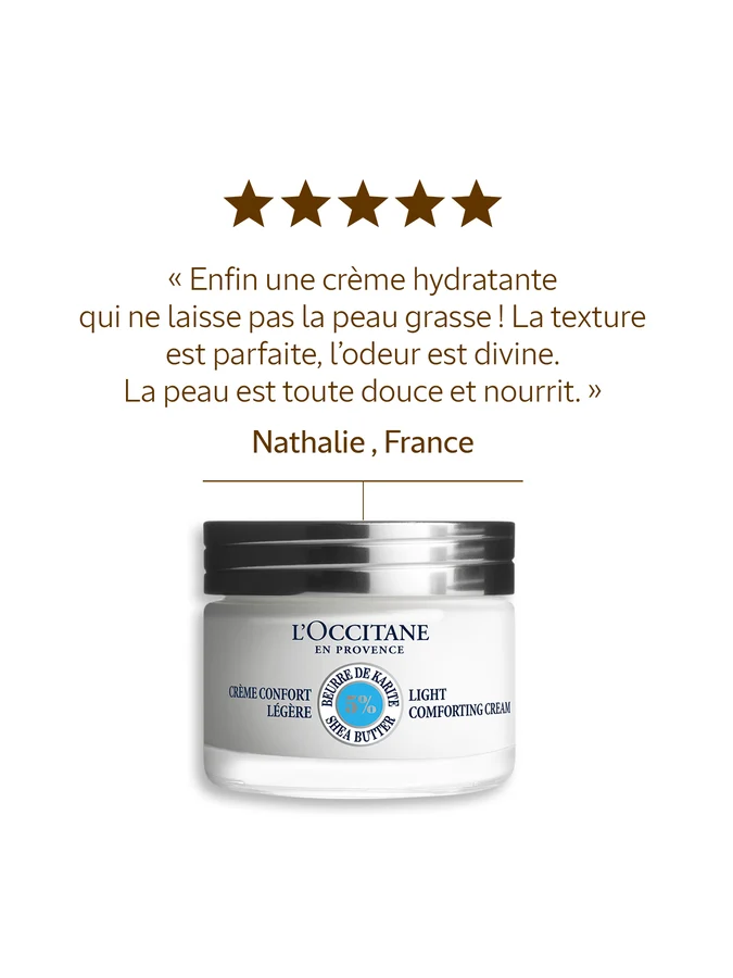 L'Occitane Crème Confort Légère Karité