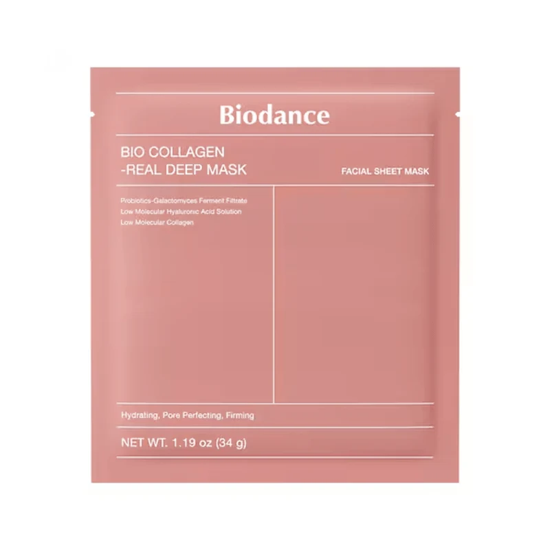 Bio Collagen – Real Deep Mask Masque hydrogel hydratant, raffermissant et anti-âge