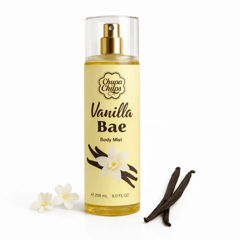 Brume Vanille Chupa Chups 236ml – Body Mist Gourmand & Sucré