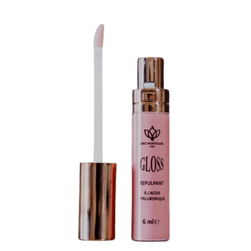 Gloss Repulpant Lèvres Gris Montaigne – Acide Hyaluronique 6ml