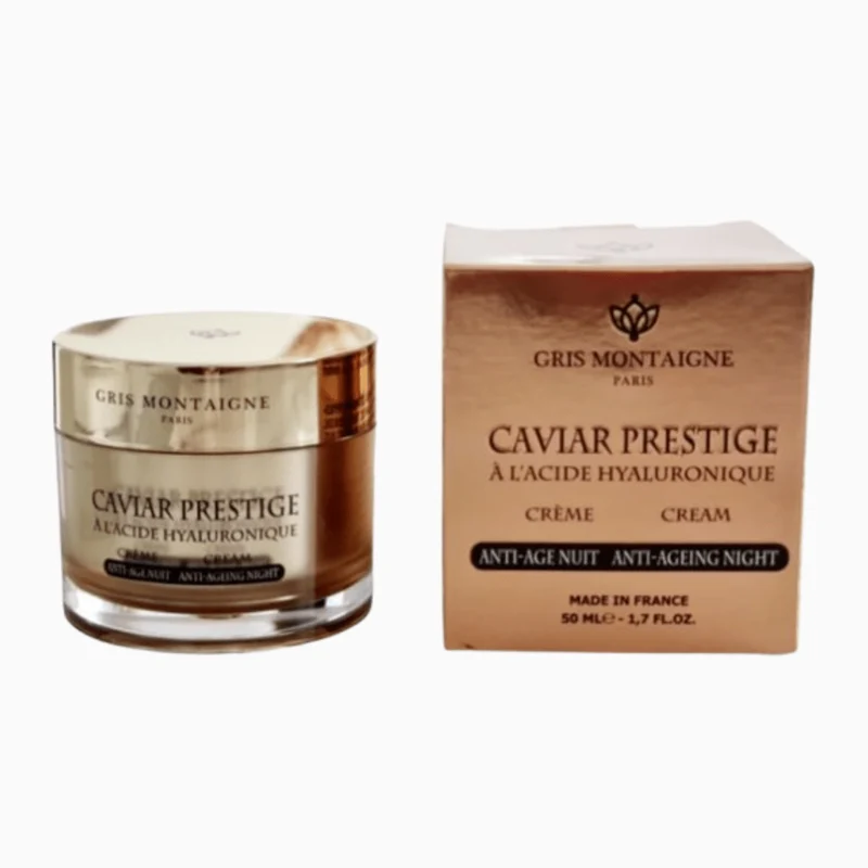 Crème Anti-Âge Caviar & Acide Hyaluronique – 50ml | Douceurs Orientale
