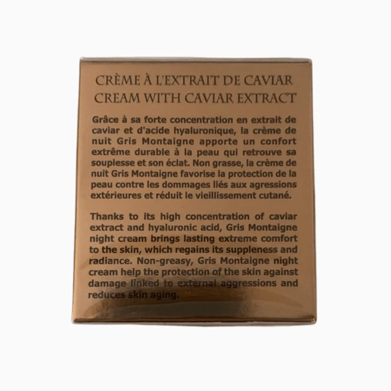 Crème Anti-Âge Caviar & Acide Hyaluronique – 50ml | Douceurs Orientale