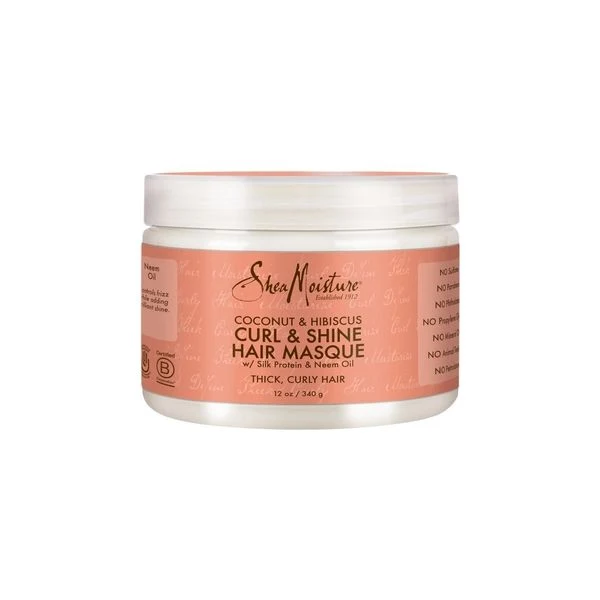 SHEA MOISTURE COCO & HIBISCUS ≡ Masque "Curl & Shine"