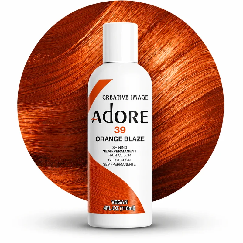 ADORE ≡ Colorations semi-permanentes Orange Blaze 39