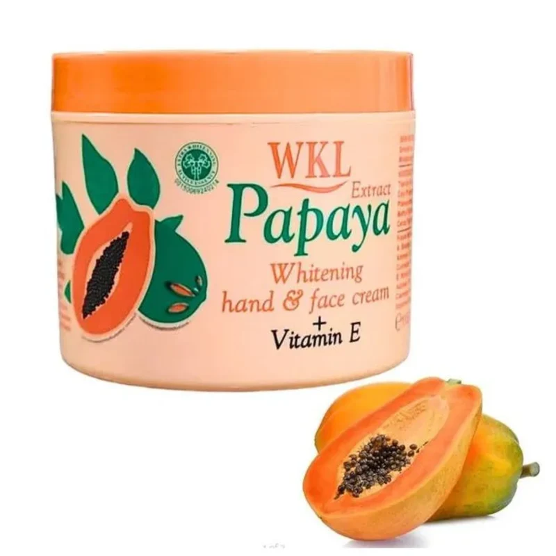 WKL Papaya Whitening Face Cream – Hydratante pour une Peau Radieuse