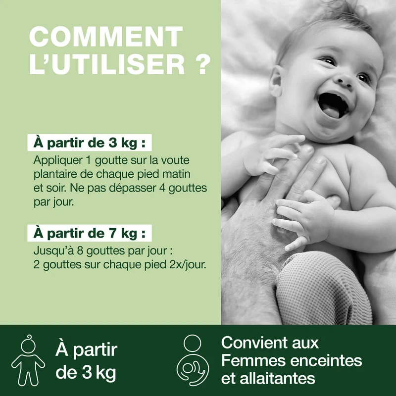 Solution défenses naturelles pour bébé - Bio