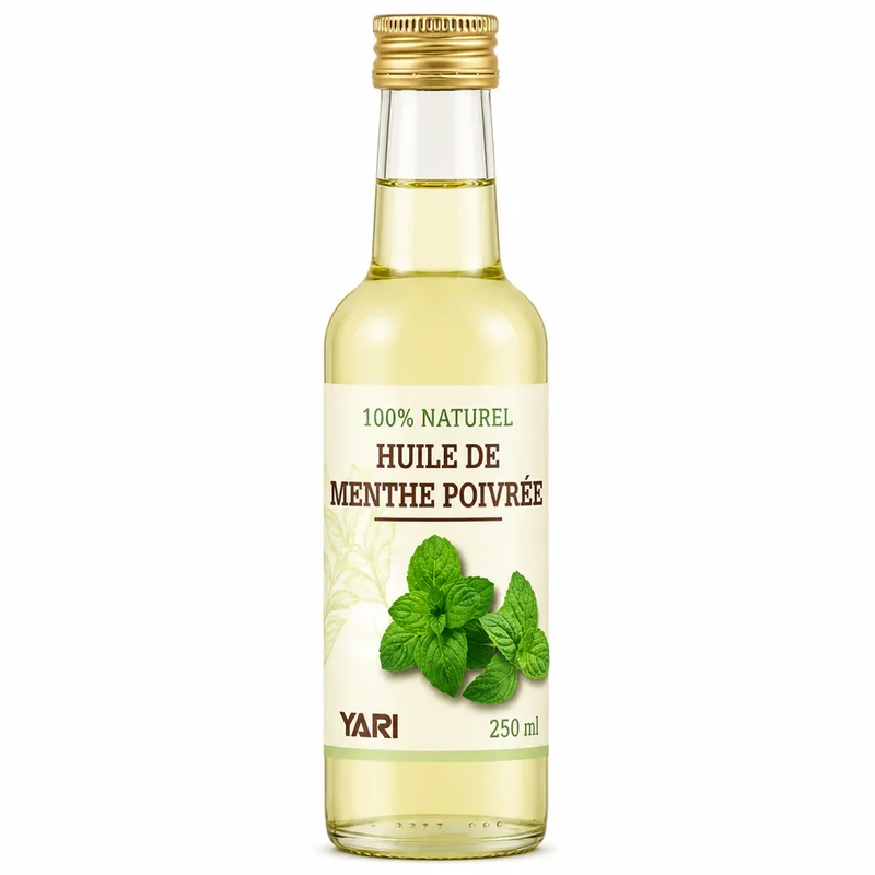 YARI ≡ Huile De Menthe Poivrée 100% Naturelle