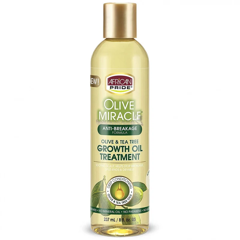 AFRICAN PRIDE OLIVE MIRACLE ≡ Huile De Croissance