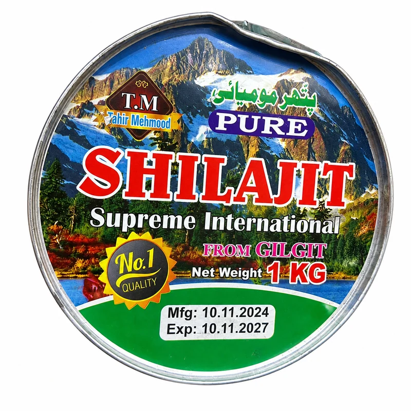 Shilajit Pur de Himalaya 1kg – Résine Naturelle Rare Premium