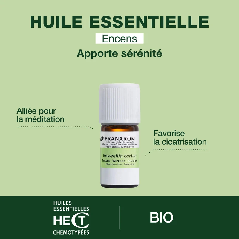 Huile Essentielle d'Encens - Bio
