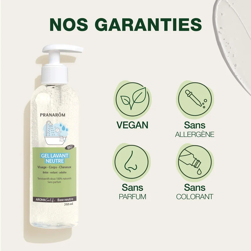 Gel lavant neutre - Bio
