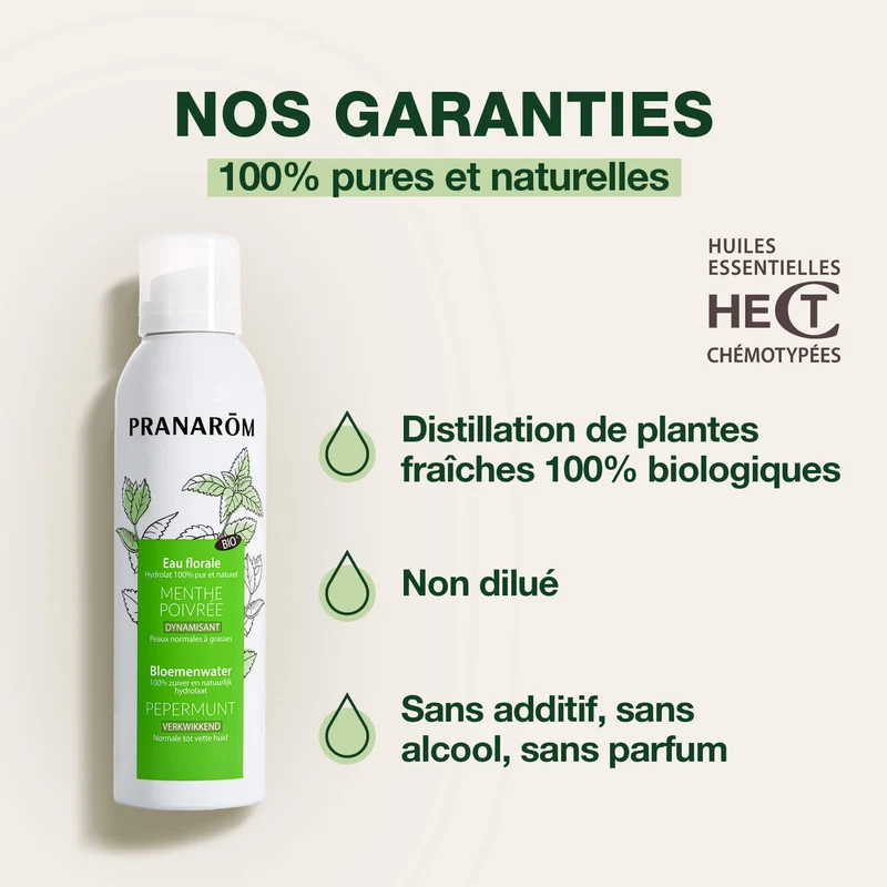 Hydrolat de Menthe poivrée - Bio