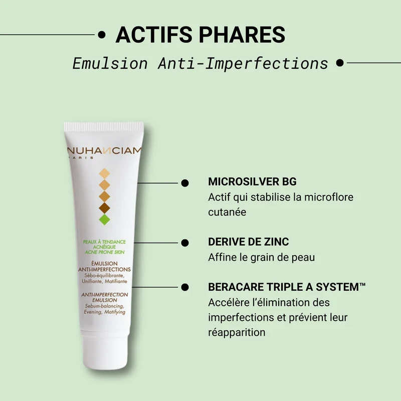 NUHANCIAM PARIS ≡ Emulsion Anti-Imperfections