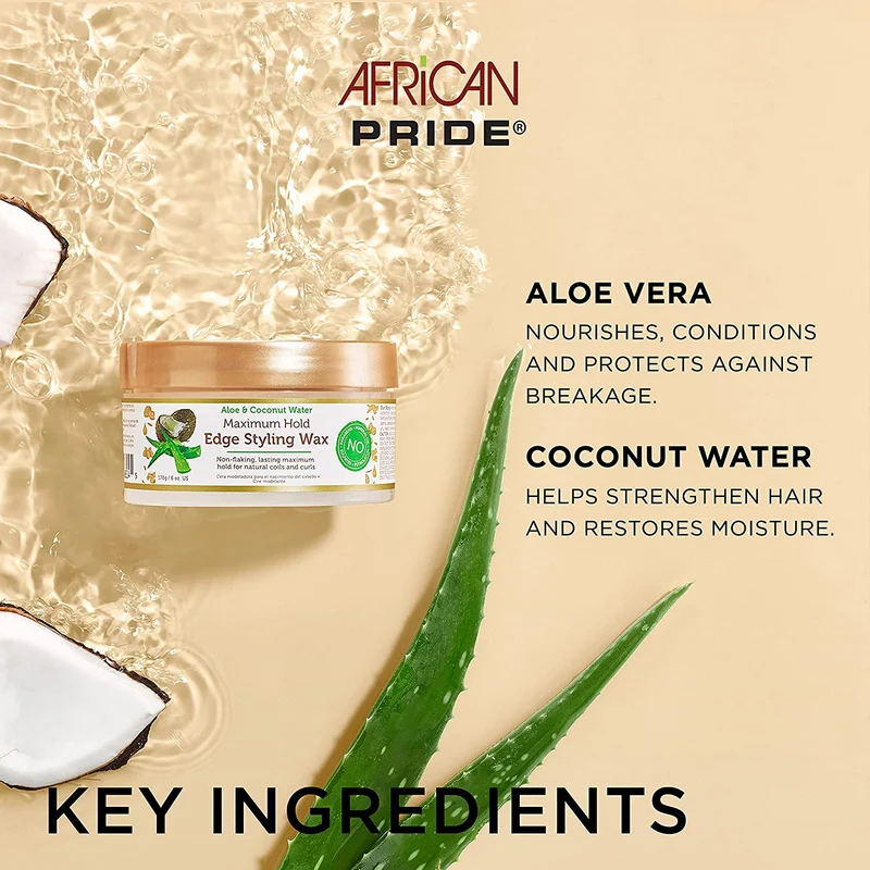 AFRICAN PRIDE MOISTURE MIRACLE ≡ Smooth Edge Glaze