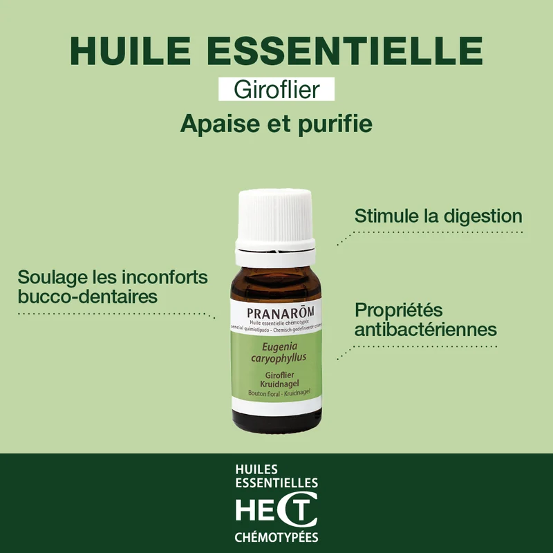 Huile Essentielle de Giroflier
