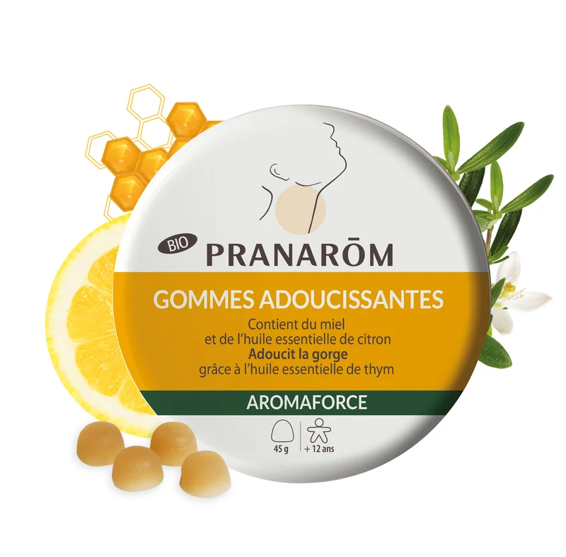 Gommes adoucissantes - Miel/Citron - Bio