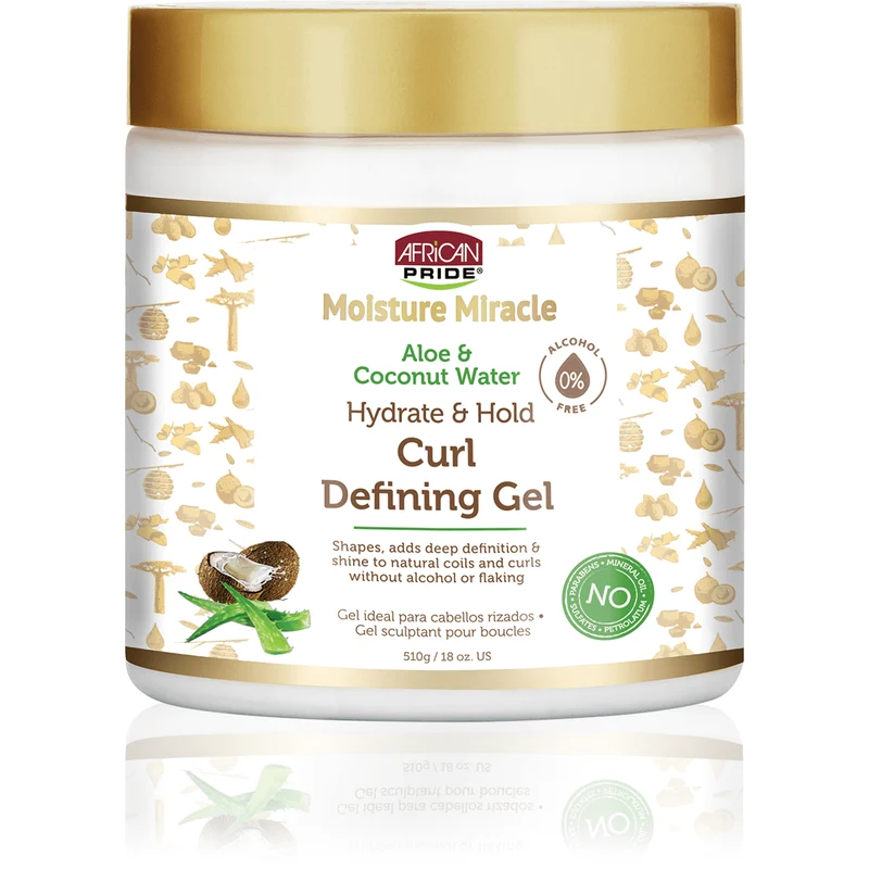 AFRICAN PRIDE MOISTURE MIRACLE ≡ Gel Définissant Boucles