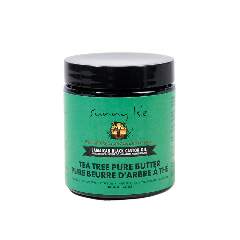 SUNNY ISLE JAMAICAN BLACK CASTOR OIL ≡ Pur Beurre A Base De L'arbre De Thé