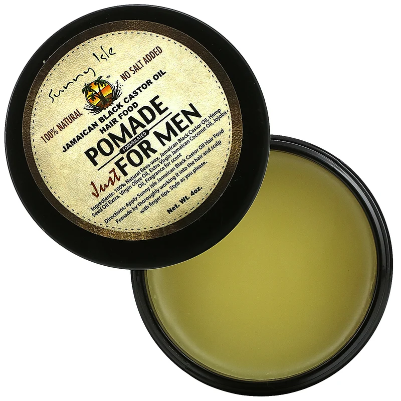 SUNNY ISLE JAMAICAN BLACK CASTOR OIL ≡ Pommade Homme