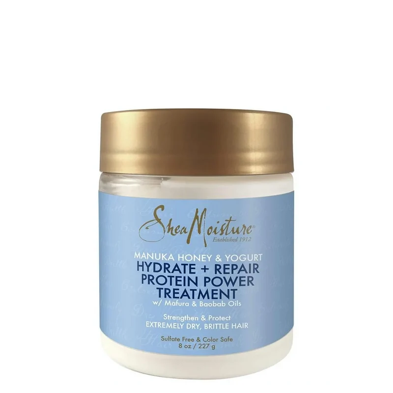 SHEA MOISTURE MANUKA HONEY & YOGURT ≡ Traitement Réparateur Protéiné