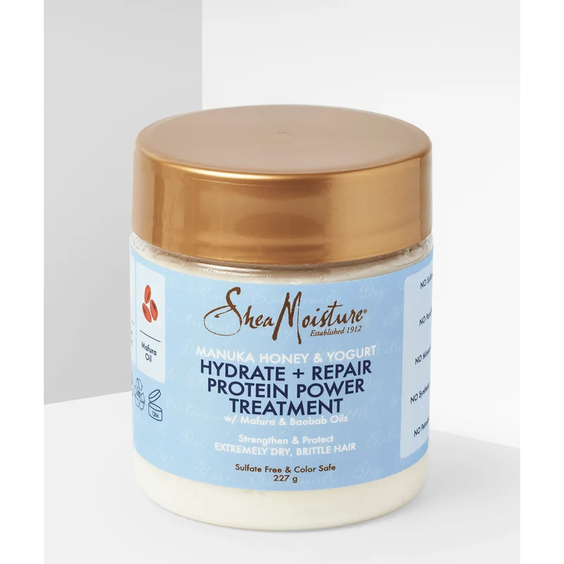SHEA MOISTURE MANUKA HONEY & YOGURT ≡ Traitement Réparateur Protéiné