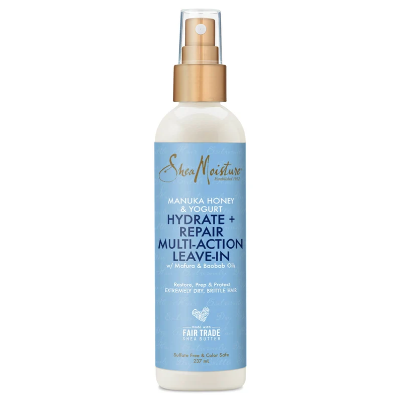 SHEA MOISTURE MANUKA HONEY & YOGURT ≡ Soin Hydratant Et Réparateur Sans Rinçage