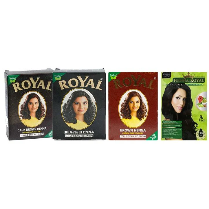 ROYAL HENNA ≡ Coloration Henné Marron Foncé