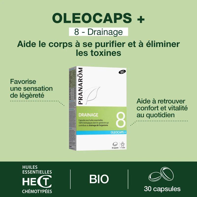Oleocaps n°8 - Drainage - Bio
