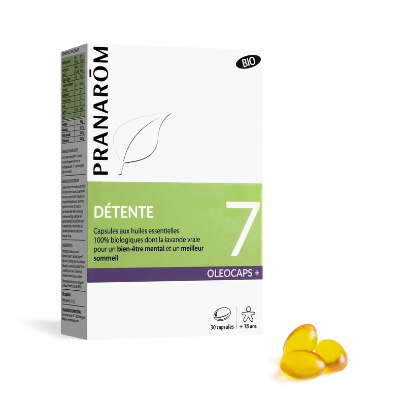 Oleocaps n°7 - Détente - Bio