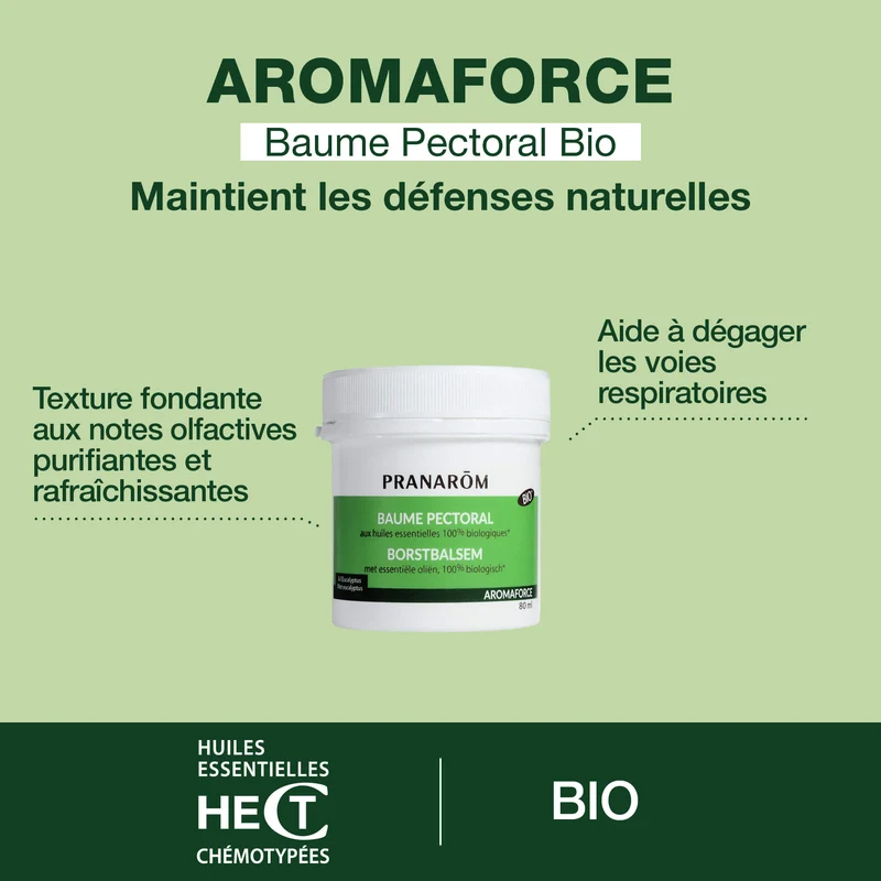 Baume pectoral - Bio