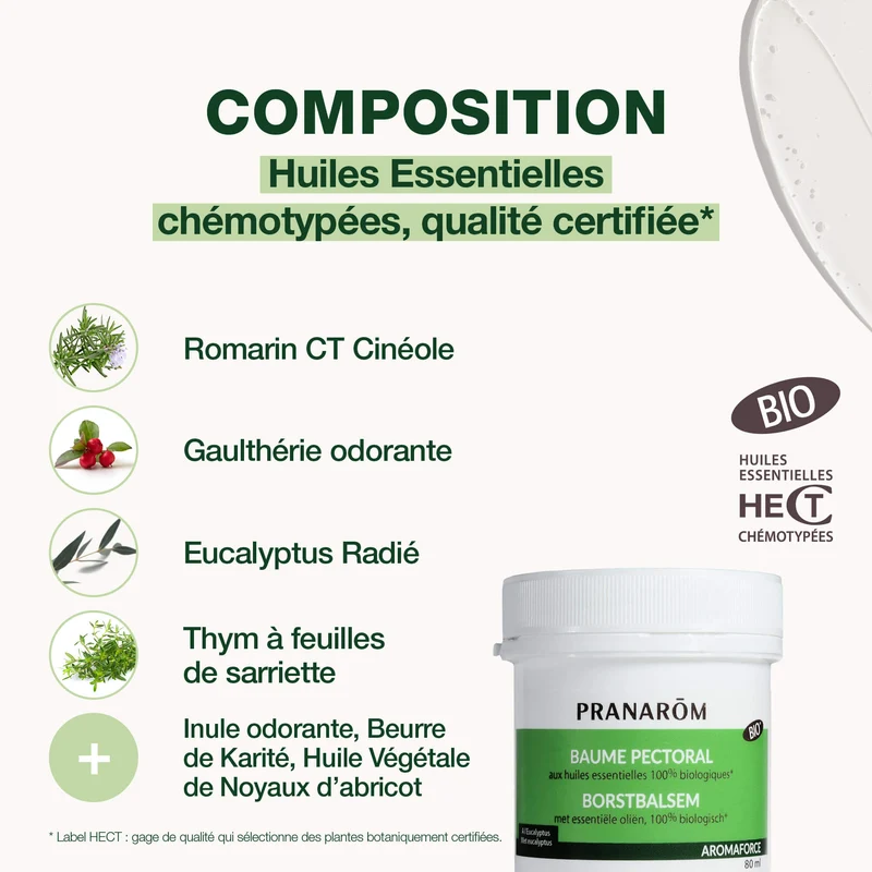 Baume pectoral - Bio