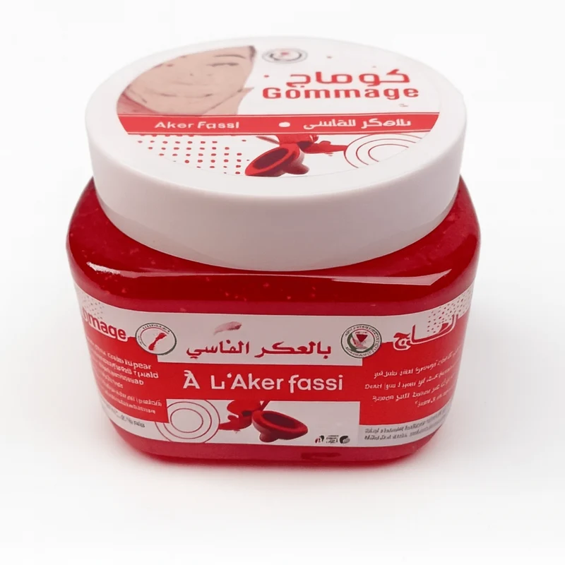 Gommage à l’Aker Fassi 110g – Éclat, Douceur & Anti-Rides