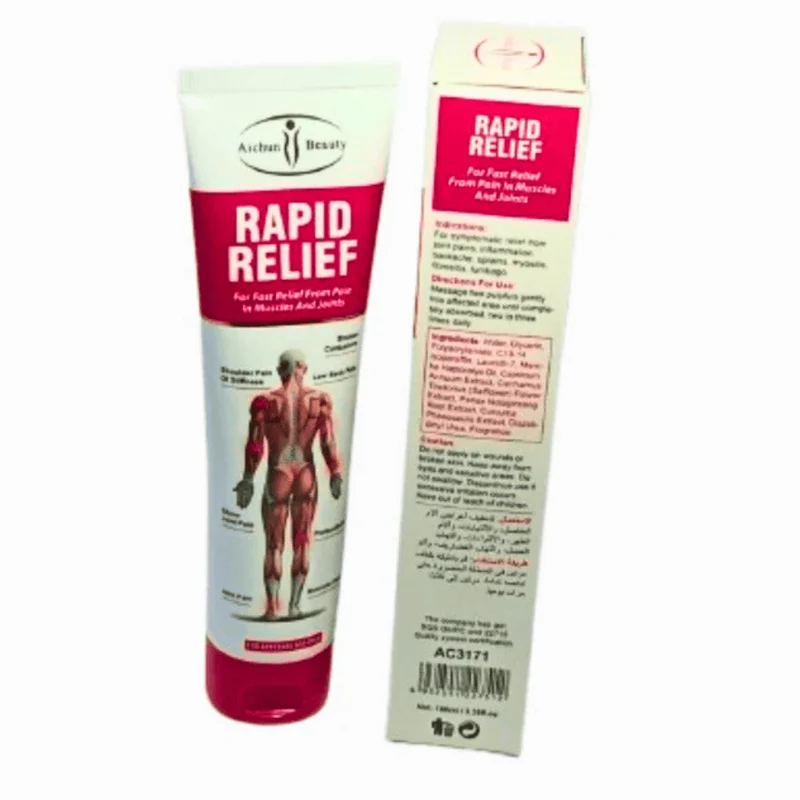 Rapid Relief – Crème de Massage Mentholée